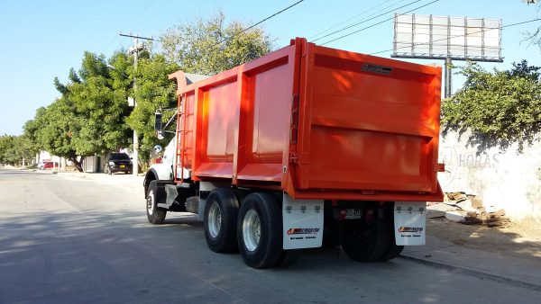 Volco sencillo y doble troque para camión-incoltrailres.com
