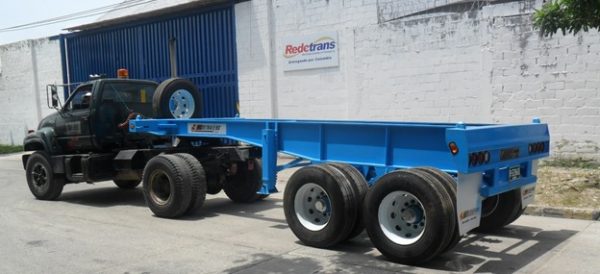 Portacontenedores tipo agujas de 20 y 40 pies